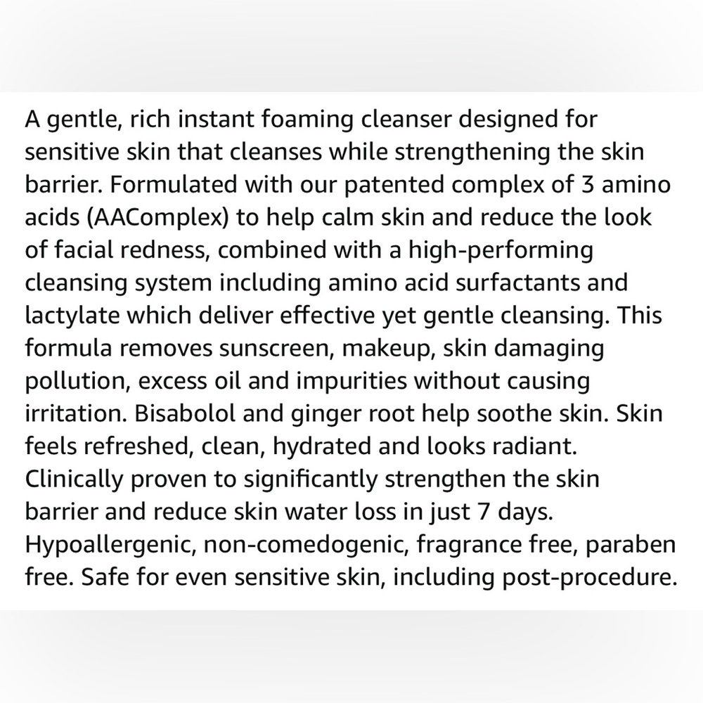 EltaMD Skin Recovery Amino Acid Foaming Cleanser NEW BNIP - Picture 2 of 9